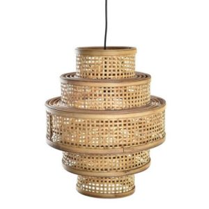 Lampa wisząca bambusowa 48×41 cm ISIBANE 175534 Lampa wisząca bambusowa 48×41 cm ISIBANE 175534