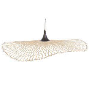 Lampa wisząca bambusowa 80cm jasne drewno 60798 Lampa wisząca bambusowa 80cm jasne drewno 60798