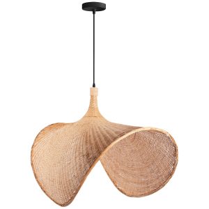 LAMPA WISZĄCA BAMBUSOWA APP1641-1CP 50cm 480409 LAMPA WISZĄCA BAMBUSOWA APP1641-1CP 50cm 480409