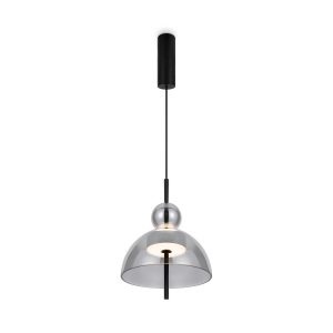 Lampa wisząca BANGKOK czarna-dymiona LED 12W 3000K 1300lm Maytoni 989708 Lampa wisząca BANGKOK czarna-dymiona LED 12W 3000K 1300lm Maytoni 989708