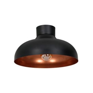 Lampa wisząca Basca czarny mat-miedź 1xE27x15W wym:21x40x40cm IP20 Luminex 1030226 Lampa wisząca Basca czarny mat-miedź 1xE27x15W wym:21x40x40cm IP20 Luminex 1030226