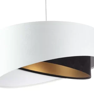 Lampa wisząca BAW biała/czarna 432654 Lampa wisząca BAW biała/czarna 432654