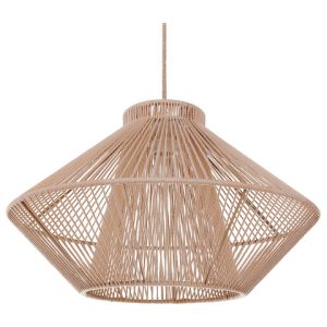 Lampa wisząca bawełniany klosz naturalny wygląd 177331 Lampa wisząca bawełniany klosz naturalny wygląd 177331