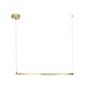 Lampa wisząca BEAM-120 LED złota listwa szeroka 217485 Lampa wisząca BEAM-120 LED złota listwa szeroka 217485