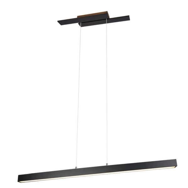 Lampa wisząca BELFAST czarno-biała LED 3x44W Ciepła biel 4400lm Trio 856441