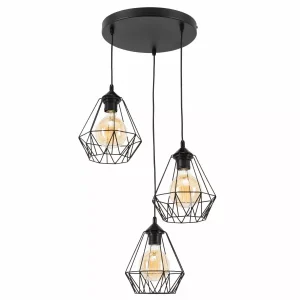 Lampa wisząca BENDINNI II czarna 153314 Lampa wisząca BENDINNI II czarna 153314