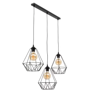 Lampa wisząca BENDINNI III czarna 153313 Lampa wisząca BENDINNI III czarna 153313