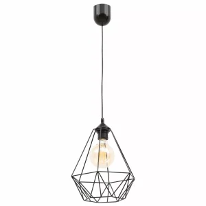 Lampa wisząca BENIGNE I czarna 153318