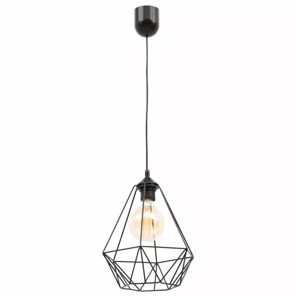 Lampa wisząca BENIGNE I czarna 153318