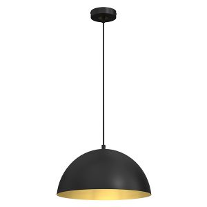Lampa wisząca Beta metalowa czarno-złota 45102 Lampa wisząca Beta metalowa czarno-złota 45102