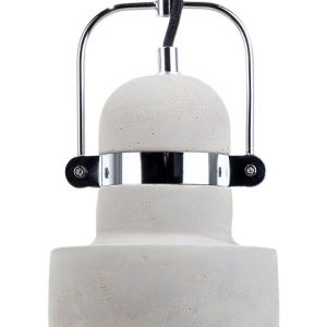 Lampa wisząca betonowa industrialna szara 60597 Lampa wisząca betonowa industrialna szara 60597