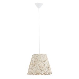 Lampa wisząca beżowa Cannuccia 1xE27x60W wym: 120x32x30 cm Alfa 856036 Lampa wisząca beżowa Cannuccia 1xE27x60W wym: 120x32x30 cm Alfa 856036