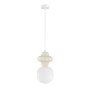 Lampa wisząca beżowa LATERA 1xE14x40W wym: 120x15x15 cm Italux 835831 Lampa wisząca beżowa LATERA 1xE14x40W wym: 120x15x15 cm Italux 835831
