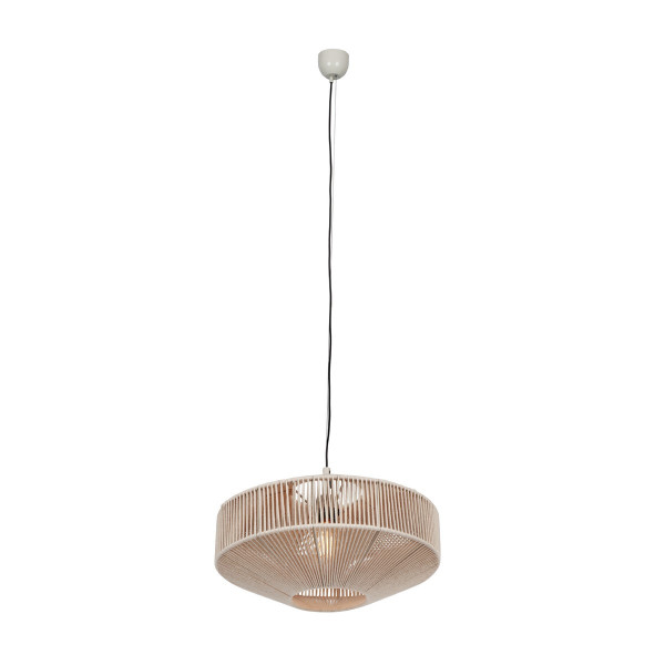 Lampa wisząca beżowo-kremowa SVEA 1xE27x10W wym: 150x46x46 cm Trio 841776