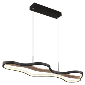 Lampa wisząca Bezzy LED ze ściemniaczem czarna 132989 Lampa wisząca Bezzy LED ze ściemniaczem czarna 132989