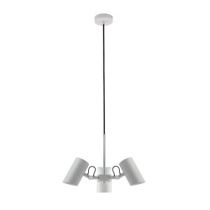 Lampa wisząca biała AGZAR 3xE14x5W wym: 178x40x40 cm Kanlux 852637 Lampa wisząca biała AGZAR 3xE14x5W wym: 178x40x40 cm Kanlux 852637