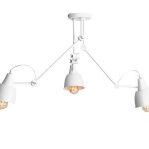 Lampa wisząca biała AIDA 3xE27x60W wym: 100x80x40 cm Aldex 858257 Lampa wisząca biała AIDA 3xE27x60W wym: 100x80x40 cm Aldex 858257
