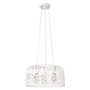 Lampa wisząca biała Alessandra 3xE27x60W wym: 175,5x40x40 cm Rabalux 959149 Lampa wisząca biała Alessandra 3xE27x60W wym: 175,5x40x40 cm Rabalux 959149