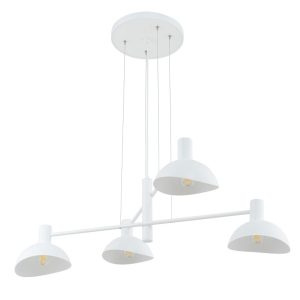 Lampa wisząca biała Artis 4xE14x40W wym: 70x90x55 cm Sigma Lighting 837772 Lampa wisząca biała Artis 4xE14x40W wym: 70x90x55 cm Sigma Lighting 837772