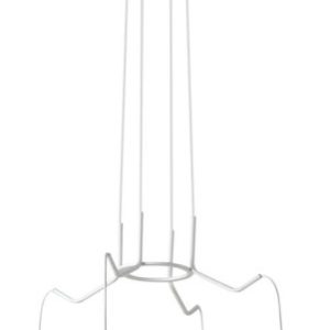 Lampa wisząca biała Basso 4xE27x40W wym: 100x57x57 cm Candellux 924209 Lampa wisząca biała Basso 4xE27x40W wym: 100x57x57 cm Candellux 924209