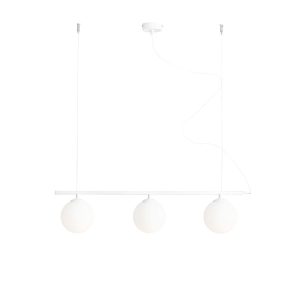 Lampa wisząca biała Beryl 3xE14x40W wym: 90x80x14 cm Aldex 854508 Lampa wisząca biała Beryl 3xE14x40W wym: 90x80x14 cm Aldex 854508