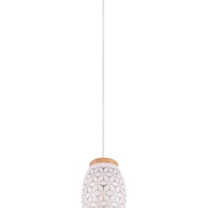 Lampa wisząca biała BIDAR 1xE27x28W wym: 150x15x15 cm RL 850244 Lampa wisząca biała BIDAR 1xE27x28W wym: 150x15x15 cm RL 850244