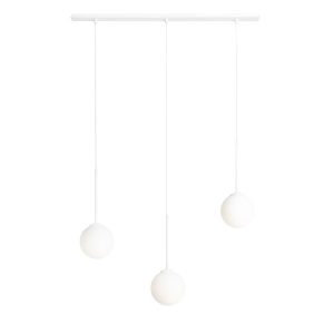 Lampa wisząca biała Bosso 3xE14x10W wym: 120x80x14 cm Aldex 852634 Lampa wisząca biała Bosso 3xE14x10W wym: 120x80x14 cm Aldex 852634