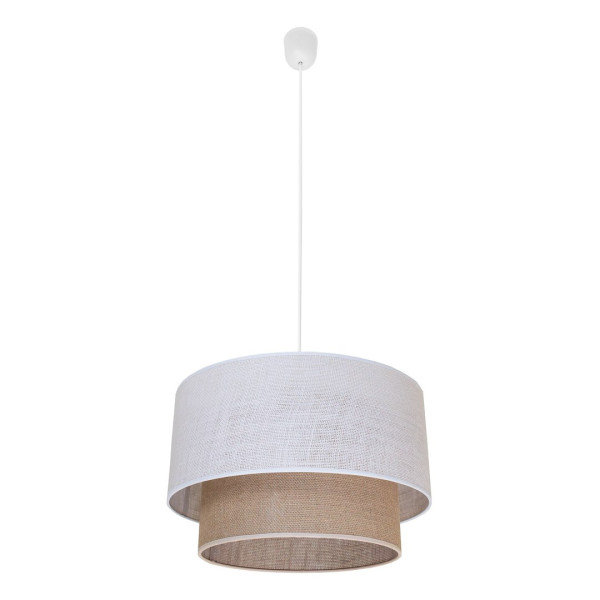 Lampa wisząca biała BUENO 1xE27x60W wym: 90x35x35 cm Milagro 836284