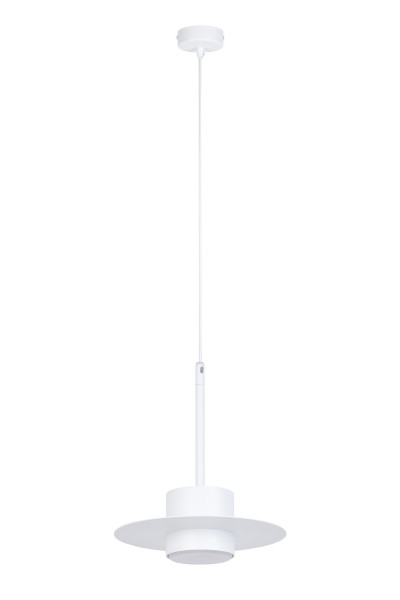 Lampa wisząca biała CHARLIE 1xGX53x12W wym: 150x20x20 cm Sigma Lighting 835769