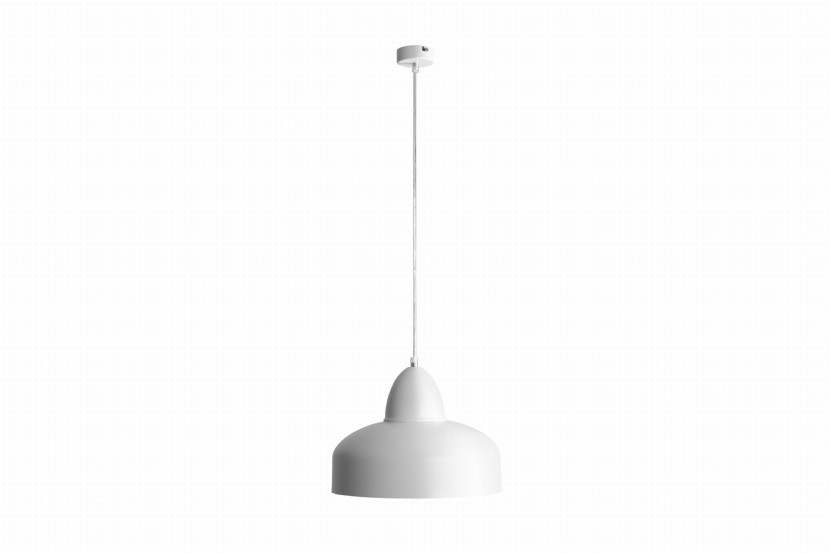Lampa wisząca biała Como 1xE27x60W wym: 80x30x30 cm Aldex 856504