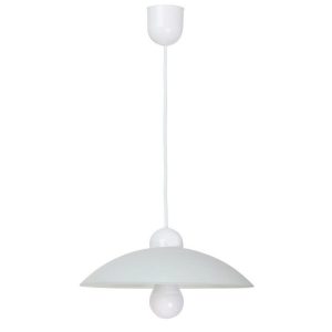 Lampa wisząca biała Cupola 1xE27x60W wym: 90×32,5×32,5 cm Rabalux 959181 Lampa wisząca biała Cupola 1xE27x60W wym: 90×32,5×32,5 cm Rabalux 959181