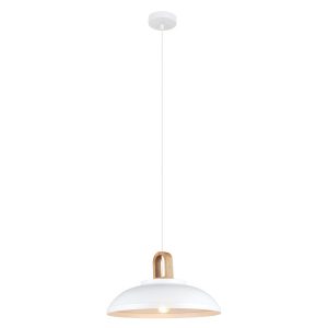 Lampa wisząca biała Danito 1xE27x40W wym: 120x40x40 cm Italux 860041 Lampa wisząca biała Danito 1xE27x40W wym: 120x40x40 cm Italux 860041