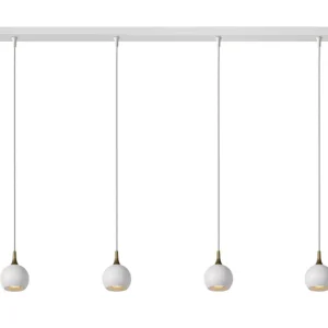 Lampa wisząca biała FAVORI 4xGU10x5W wym: 100x98x10 cm Lucide 850227 Lampa wisząca biała FAVORI 4xGU10x5W wym: 100x98x10 cm Lucide 850227