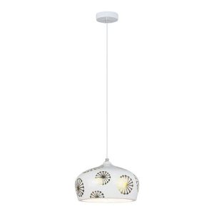 Lampa wisząca biała Ginger 1xE14x15W wym: 126x28x28 cm Rabalux 952554 Lampa wisząca biała Ginger 1xE14x15W wym: 126x28x28 cm Rabalux 952554