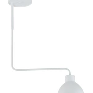 Lampa wisząca biała Holi 1xE27x15W wym: 60x43x14,5 cm Sigma Lighting 837993