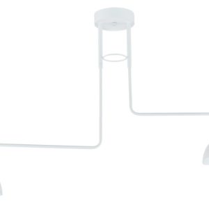 Lampa wisząca biała Holi 2xE27x15W wym: 60x93x14,5 cm Sigma Lighting 837949