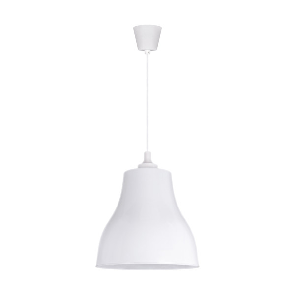 Lampa wisząca biała INKA 1xE27x25W wym: 121x22x22 cm Struhm 841919
