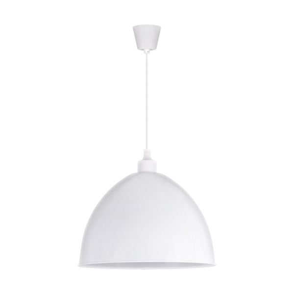 Lampa wisząca biała INKA 1xE27x25W wym: 121x30x30 cm Struhm 841568