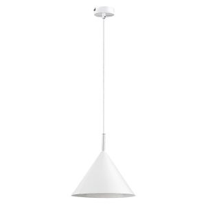 Lampa wisząca biała Jarod 1xE27x40W wym: 130x25x25 cm Rabalux 953239