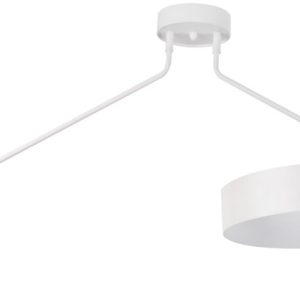 Lampa wisząca biała Jumbo 2xE27x15W wym: 54x104x35 cm Sigma Lighting 837909