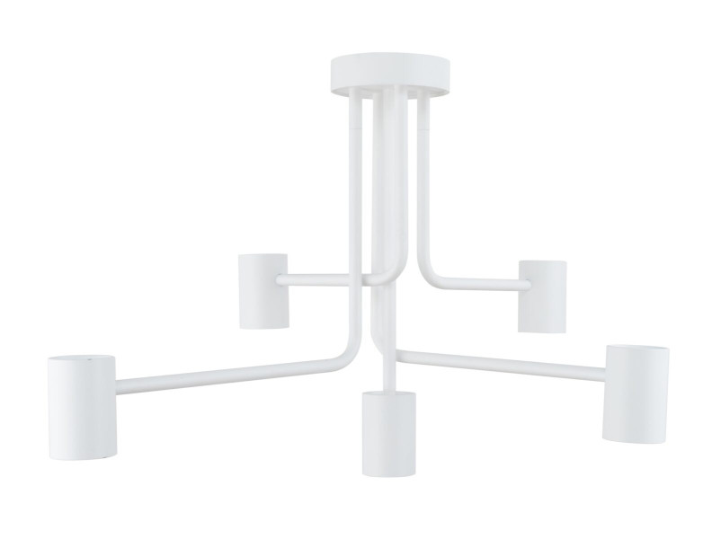 Lampa wisząca biała Luis 5xGU10x25W wym: 46x72x58 cm Sigma Lighting 837894