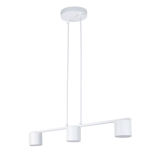 Lampa wisząca biała MILA 3xGX53x12W wym: 100x70x14 cm Sigma Lighting 835728