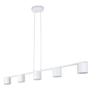 Lampa wisząca biała MILA 5xGX53x12W wym: 100x100x14 cm Sigma Lighting 835731 Lampa wisząca biała MILA 5xGX53x12W wym: 100x100x14 cm Sigma Lighting 835731