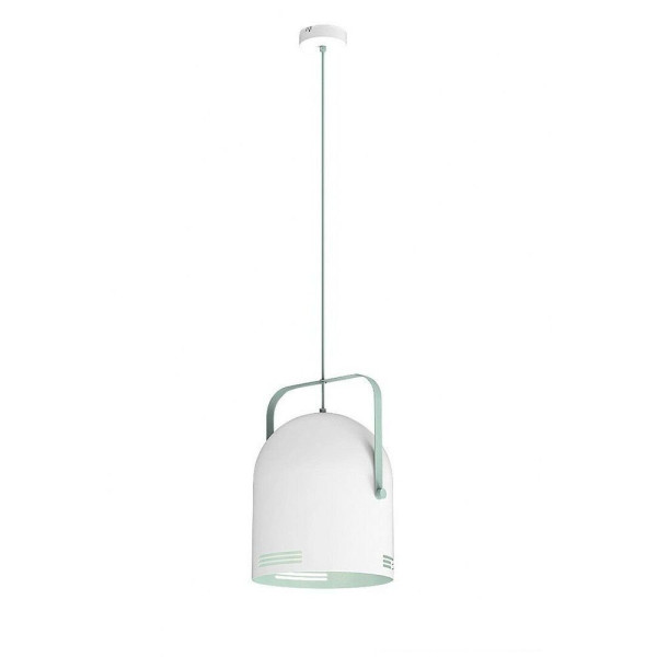 Lampa wisząca biała Minuet 1xE27x40W wym: 125x25x25 cm Rabalux 964528