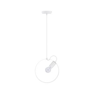 Lampa wisząca biała NEXO 1xE27x40W wym: 100x25x3 cm Candellux 924139 Lampa wisząca biała NEXO 1xE27x40W wym: 100x25x3 cm Candellux 924139