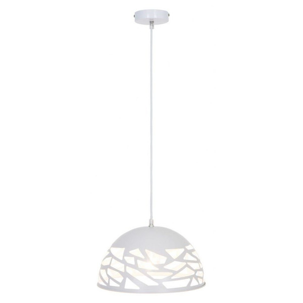 Lampa wisząca biała Norena 1xE27x40W wym: 127x40x40 cm Rabalux 952604