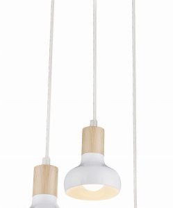 Lampa wisząca biała Puerto 3xE14x40W wym: 90x27x27 cm Candellux 854649 Lampa wisząca biała Puerto 3xE14x40W wym: 90x27x27 cm Candellux 854649