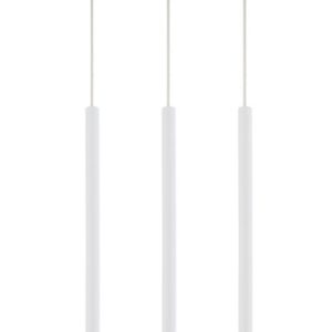 Lampa wisząca biała Sopel 3xG9x3W wym: 80x38x5 cm Sigma Lighting 837932 Lampa wisząca biała Sopel 3xG9x3W wym: 80x38x5 cm Sigma Lighting 837932