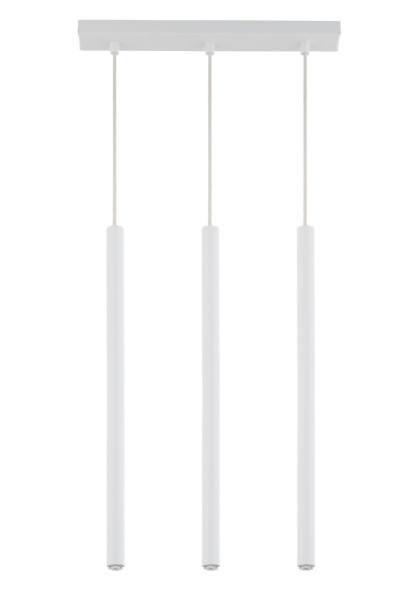 Lampa wisząca biała Sopel 3xG9x3W wym: 80x38x5 cm Sigma Lighting 837932