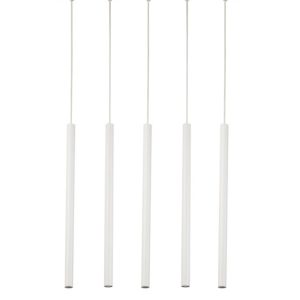 Lampa wisząca biała Sopel 5xG9x3W wym: 80x60x5 cm Sigma Lighting 837881 Lampa wisząca biała Sopel 5xG9x3W wym: 80x60x5 cm Sigma Lighting 837881